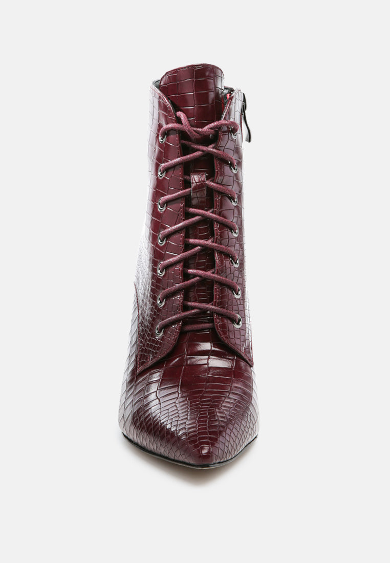 escala croc stiletto ankle boots by rag#color_burgundy