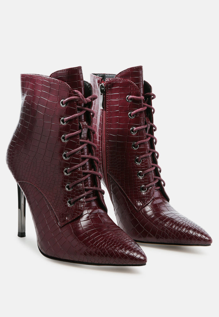 escala croc stiletto ankle boots by rag#color_burgundy