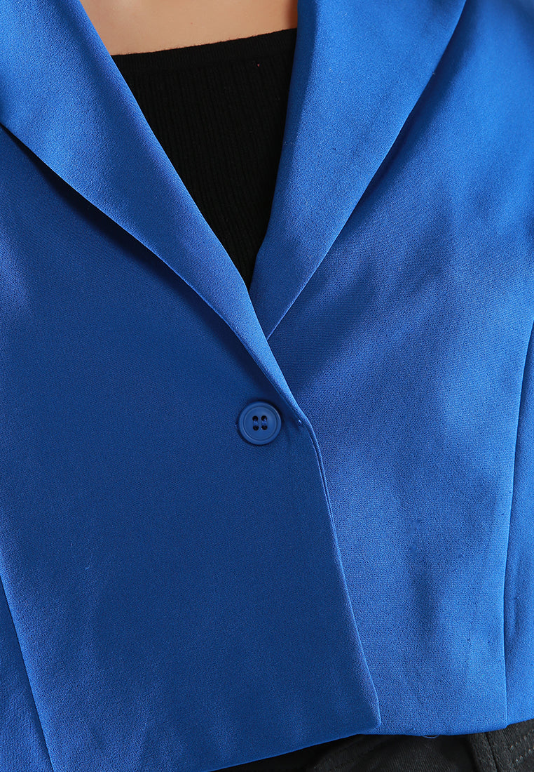 cropped half oversized blazer#color_bright-blue