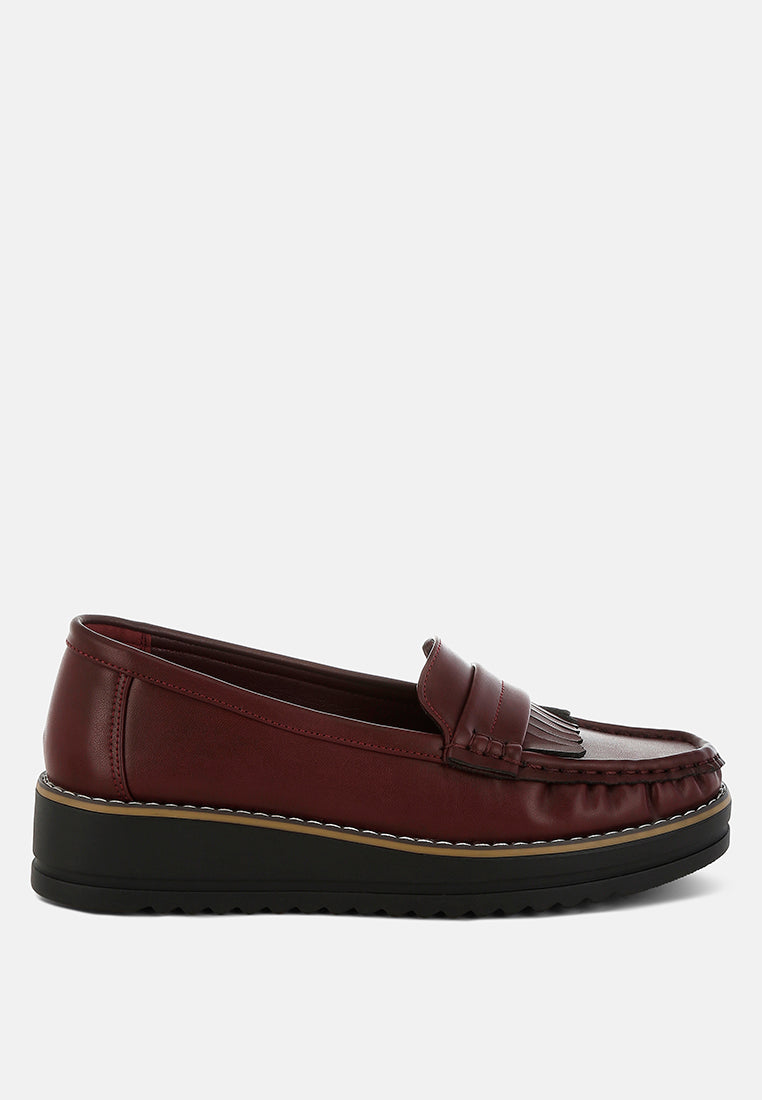 fringed nubuck loafers


 by ruw#color_burgundy
