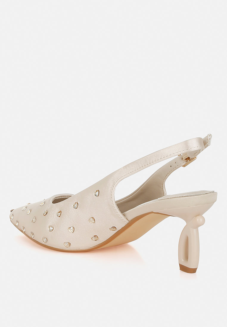 heart-shaped rhinestone studded slingbacks by mode#color_beige