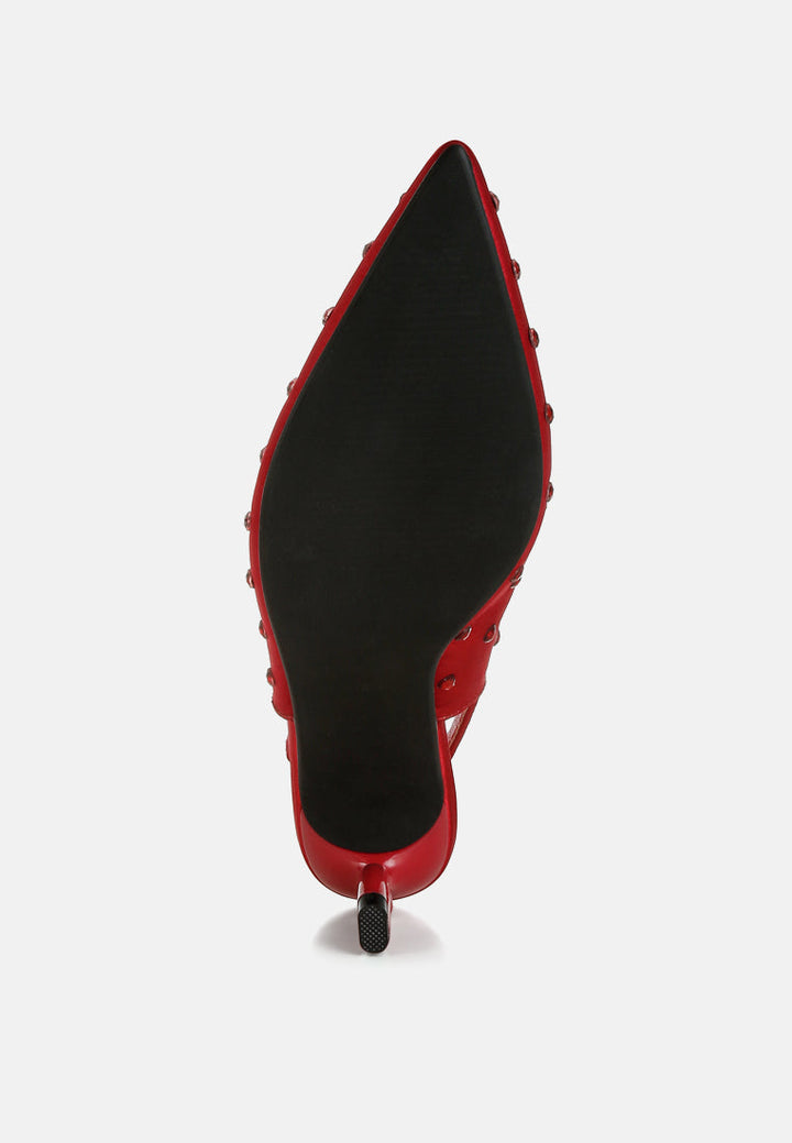 heart-shaped rhinestone studded slingbacks by mode#color_burgundy