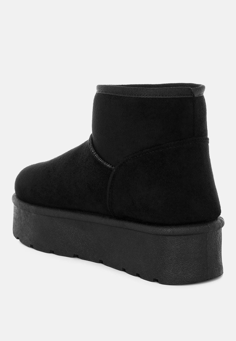 derta soft microfiber snow boots#color_black
