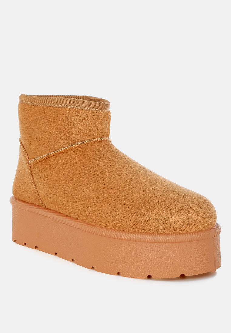 derta soft microfiber snow boots#color_tan
