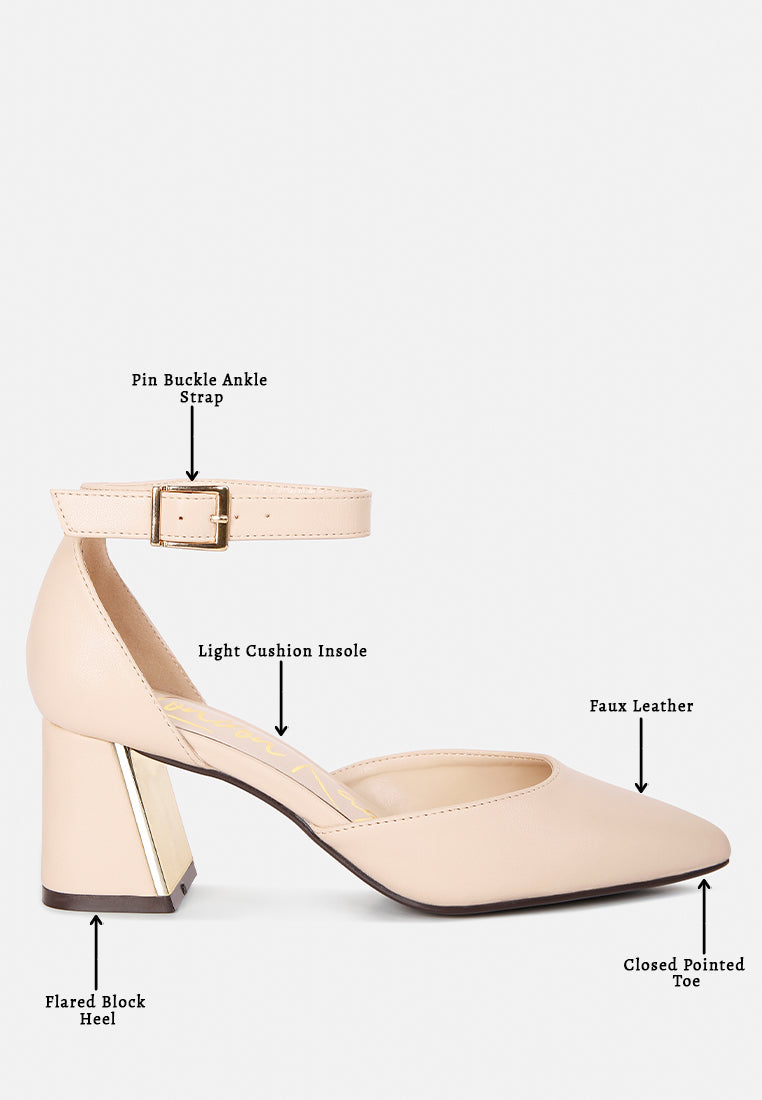 faux leather metallic accent heeled sandals by mode#color_beige