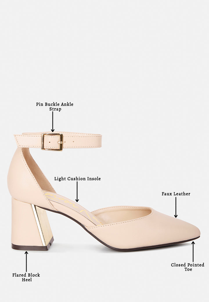 faux leather metallic accent heeled sandals by mode#color_beige