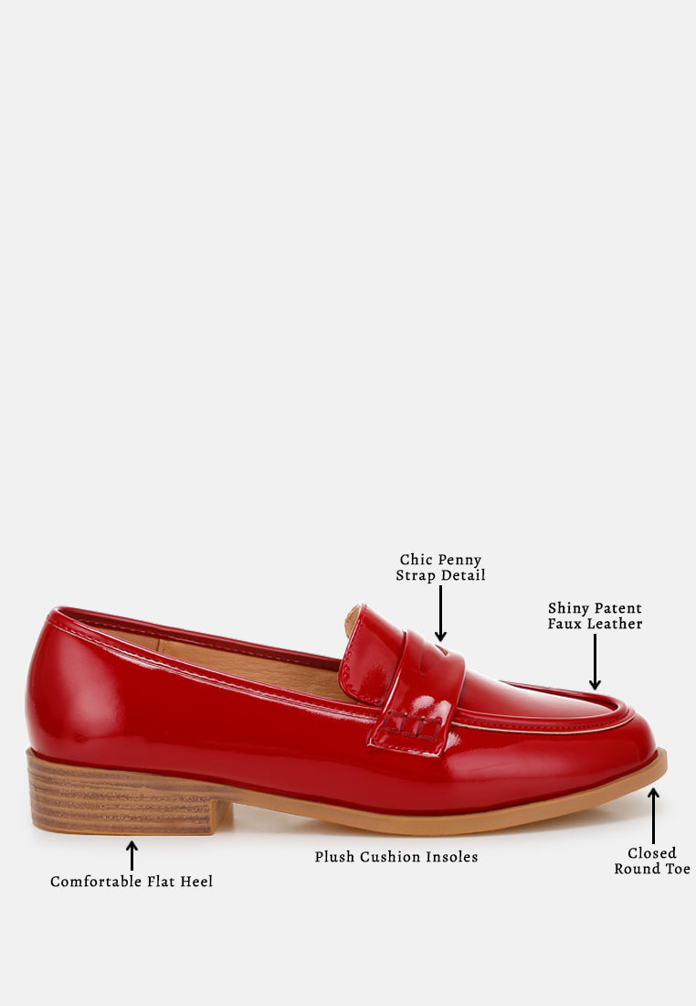 london rag women's woven peep toe flats by motes#color_red