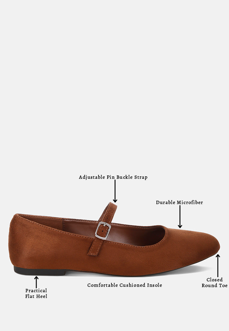 jobal mary jane ballet flats by motes#color_brown