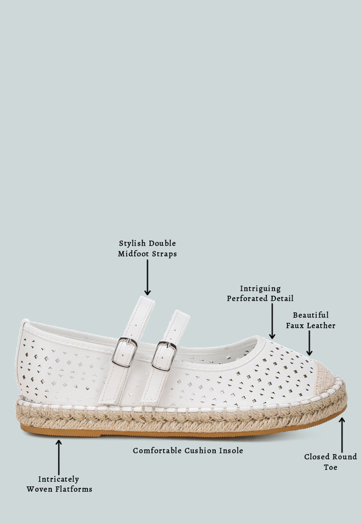 noori woven dual buckle sandals#color_white-nubuck-faux-leather