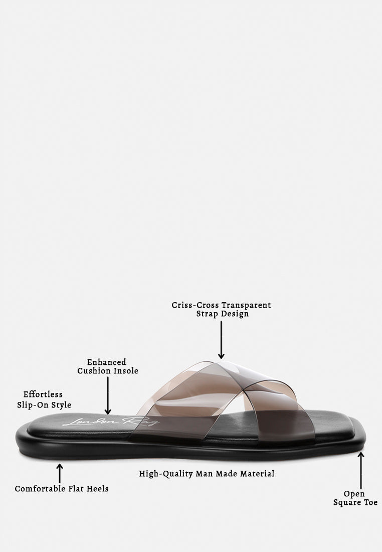 criss cross strap slip ons by ft#color_black