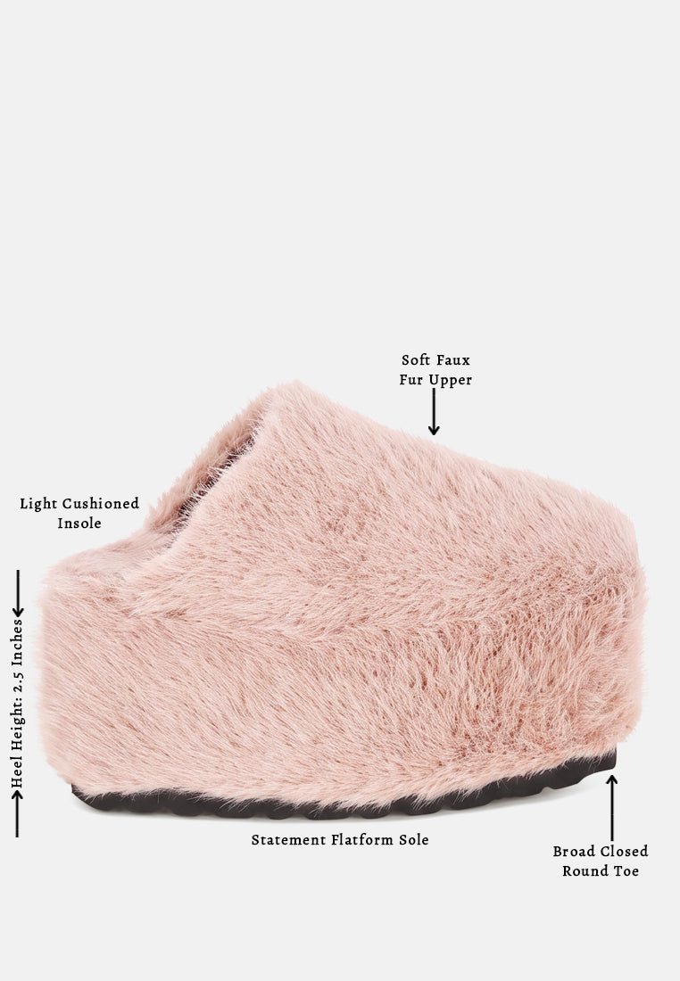 Walkwave Flatform Heel Slip Ons#color_pink