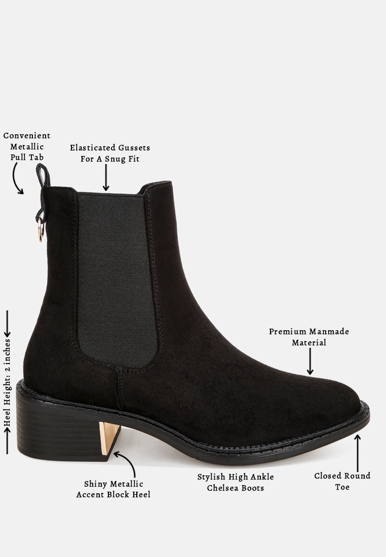 barnabas block heel chelsea boots#color_black-suede