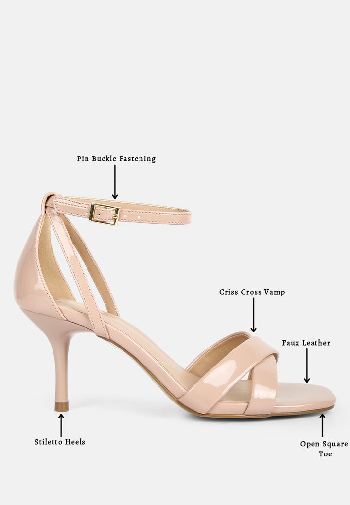 oraiku faux suede cross strap heels#color_nude