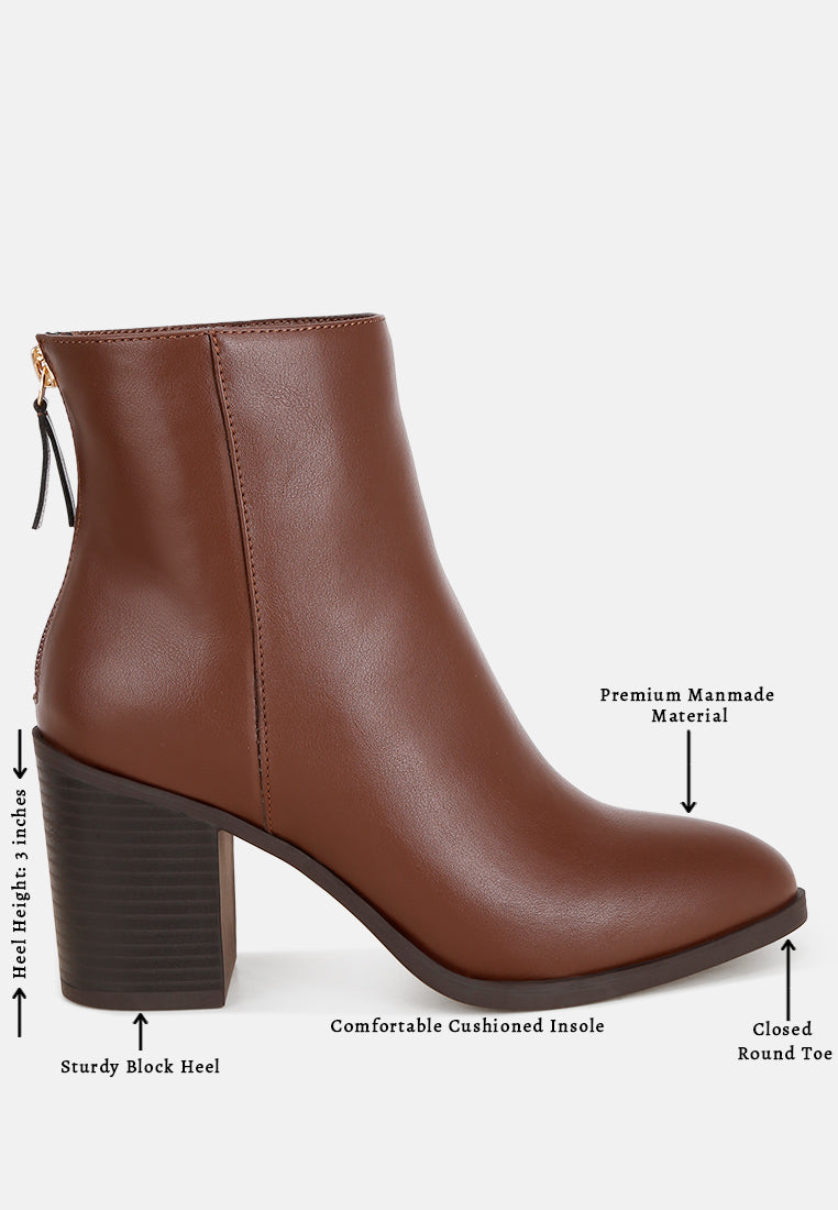 Dasna High Block Heel Boots#color_brown-smooth
