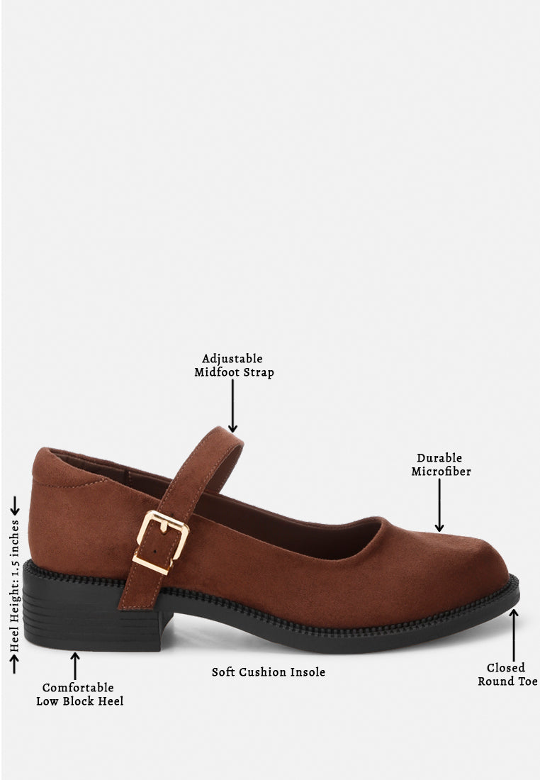 block heel mary janes by ft#color_brown
