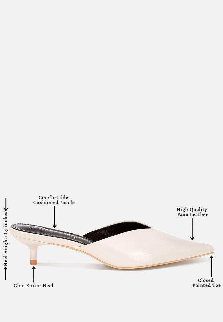 Revasta Kitten Heel Mules#color_ivory