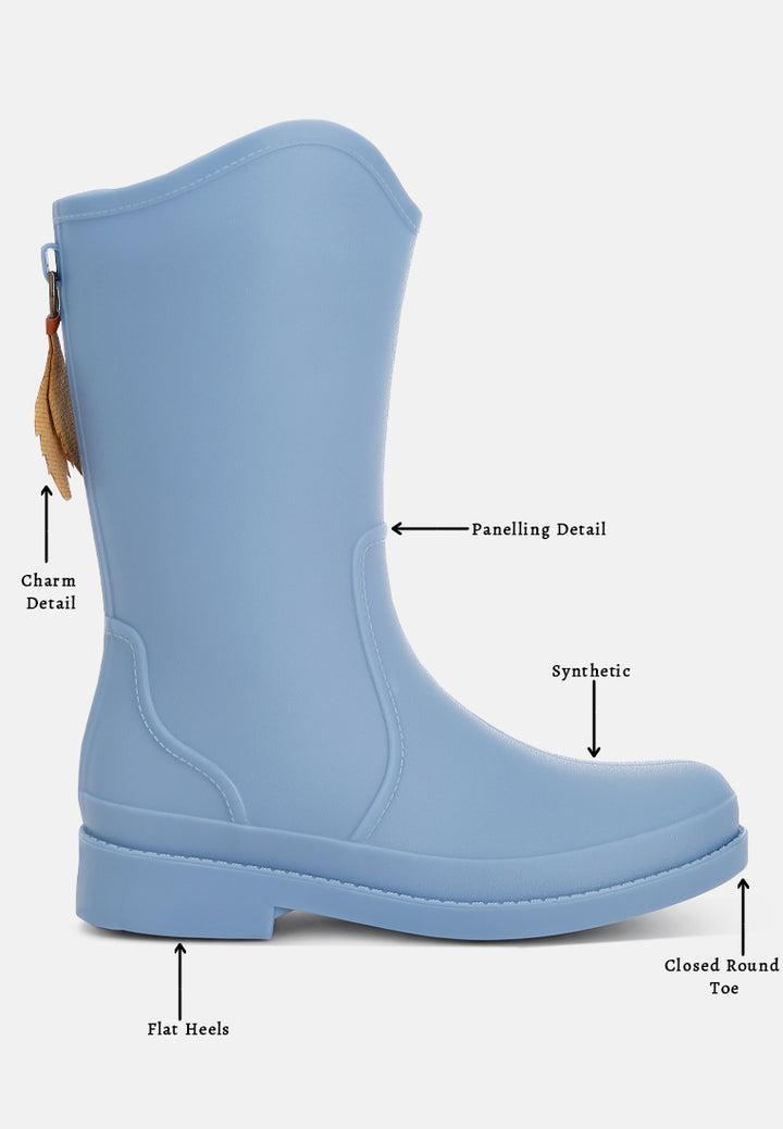 sepatu hujan bergaya overcloud dengan mode#color_blue