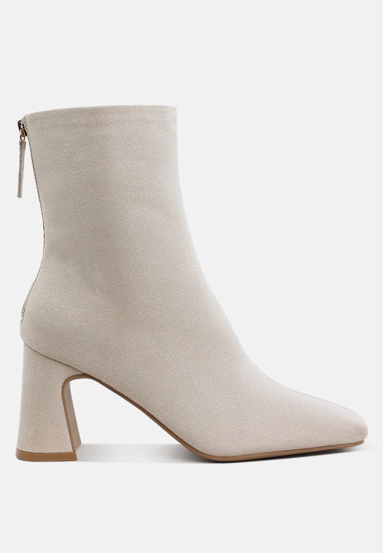 Best Website To Buy Square Toe Microfiber Ankle Boots