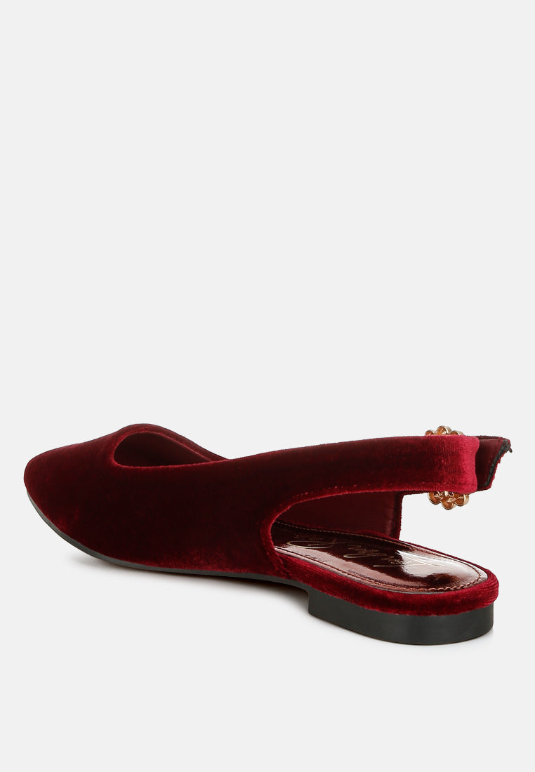 velvet slingback flat sandals bu ruw#color_dark-red