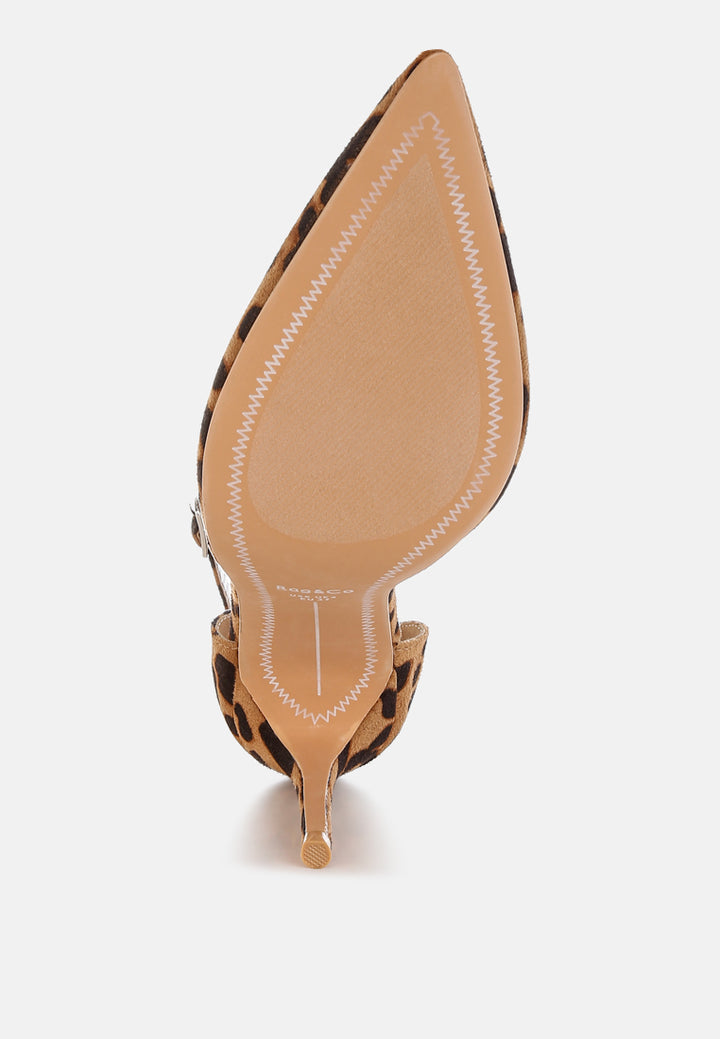 dolona microfiber stiletto heel sandals#color_leopard