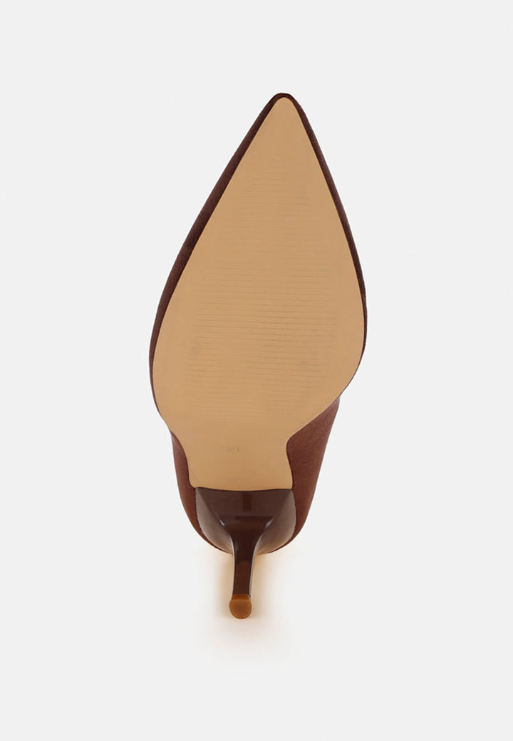 Cassiopa Pointed-Toe Stiletto Pumps#color_brown-suede