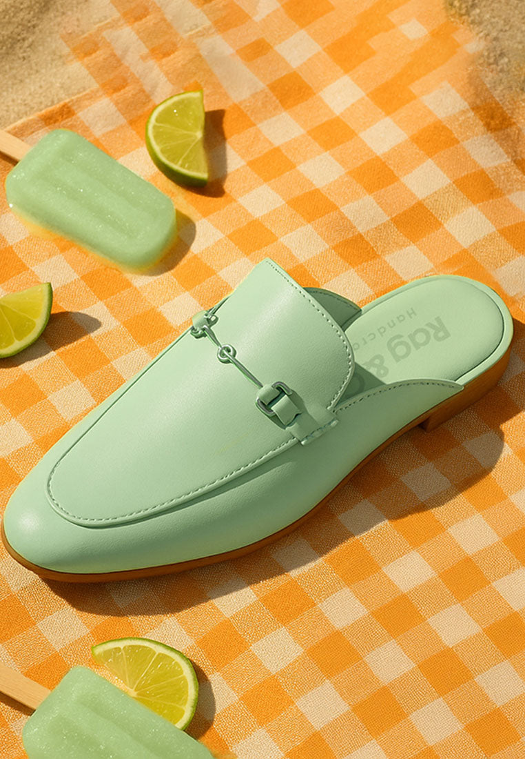 mules con adornos kristy horsebit#color_mint-green