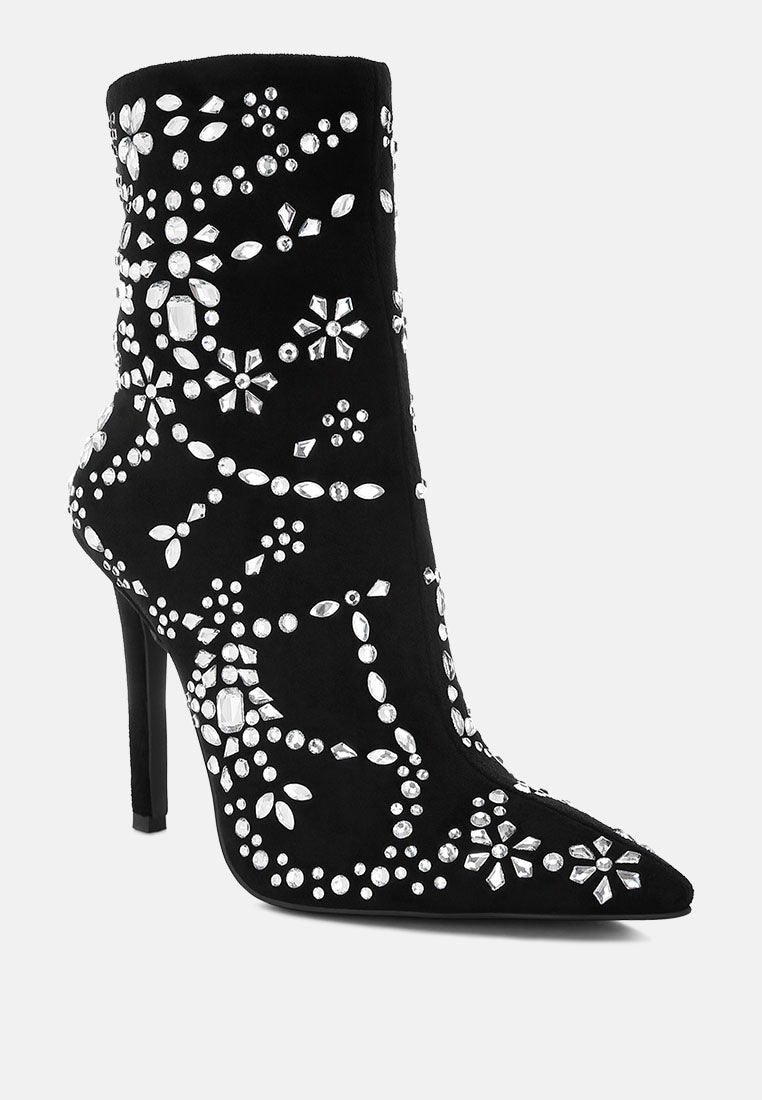 dunari diamante embellished microfiber boots#color_black