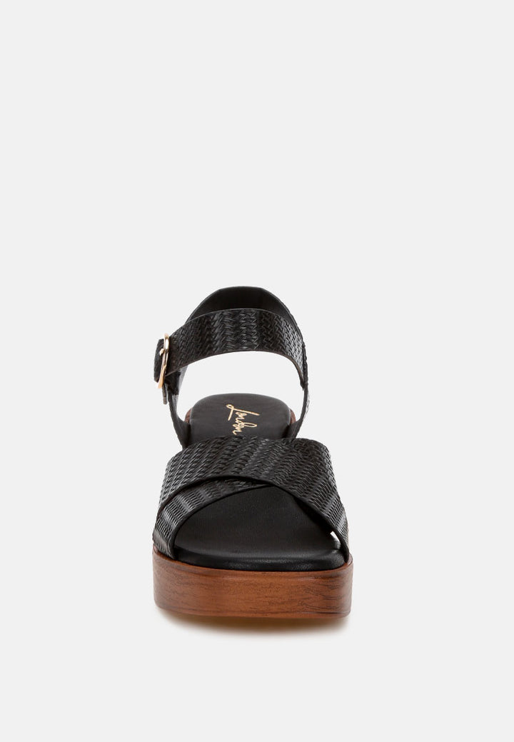 elenia platform block heel sandals by ft#color_black