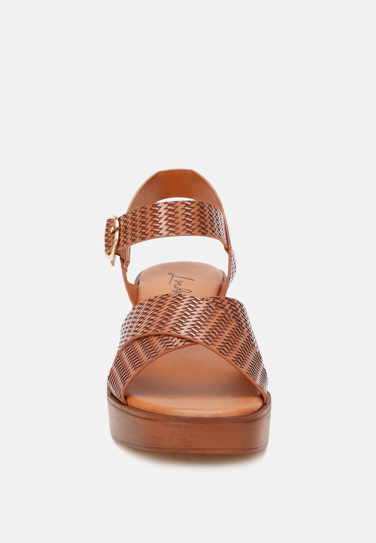 elenia platform block heel sandals by ft#color_tan