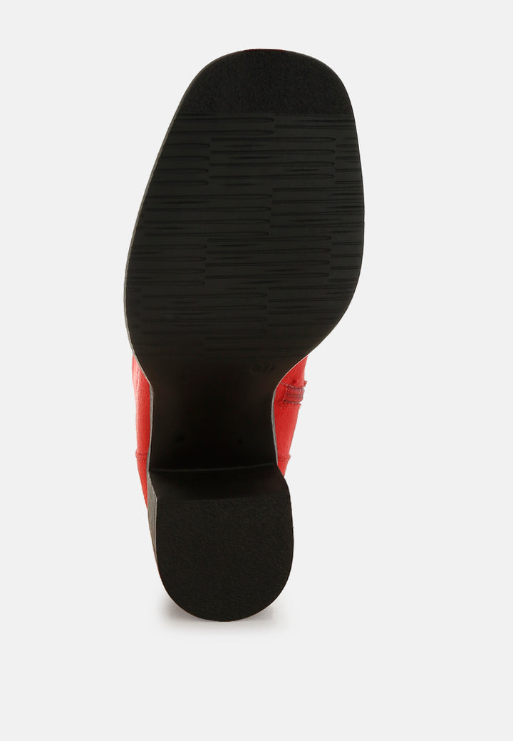 enito microfiber sock boots#color_red