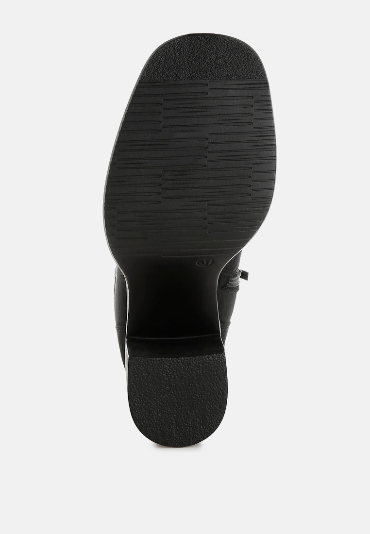 enito microfiber sock boots#color_black