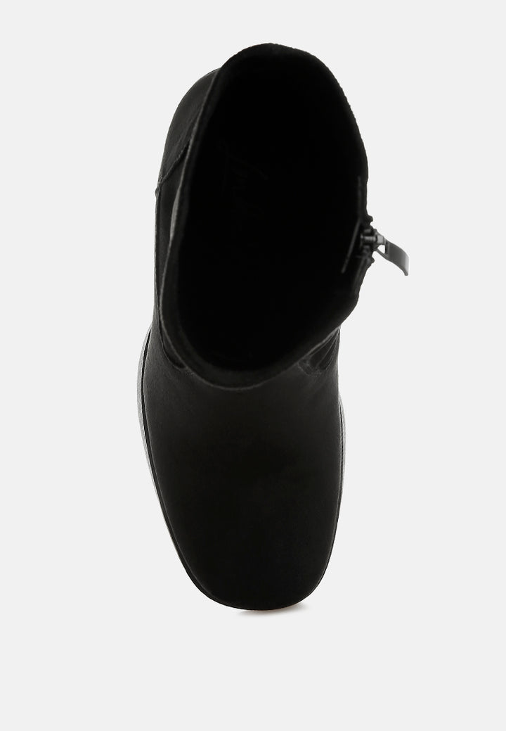 enito microfiber sock boots#color_black