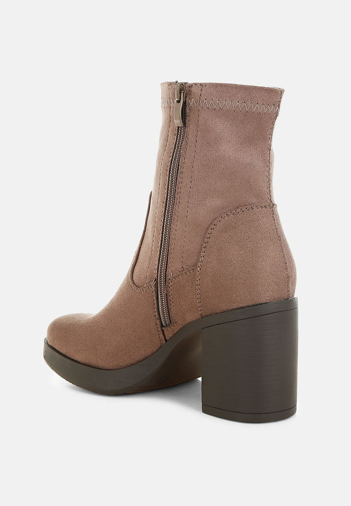 enito microfiber sock boots#color_taupe