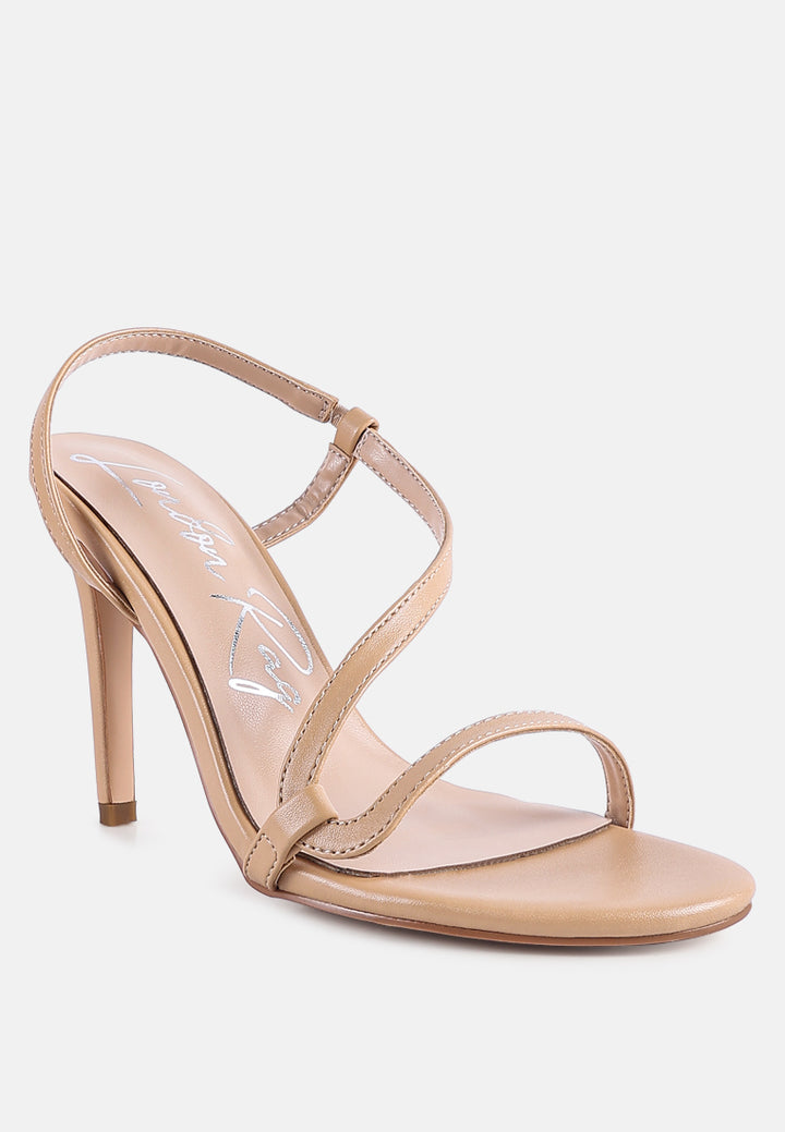 epoque heeled strappy slingback sandals#color_latte