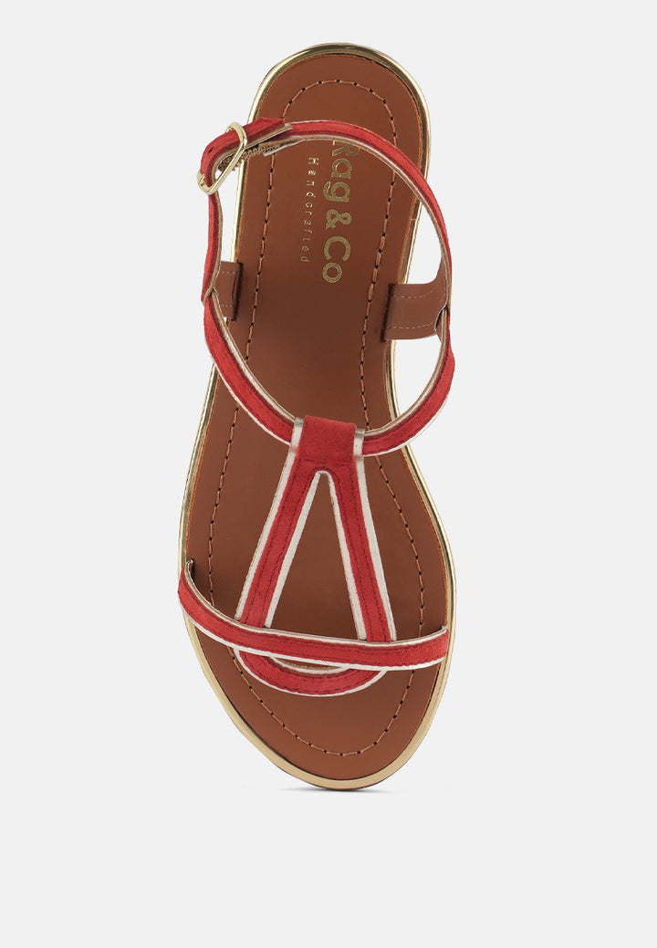 feodora flat slip on sandals#color_red