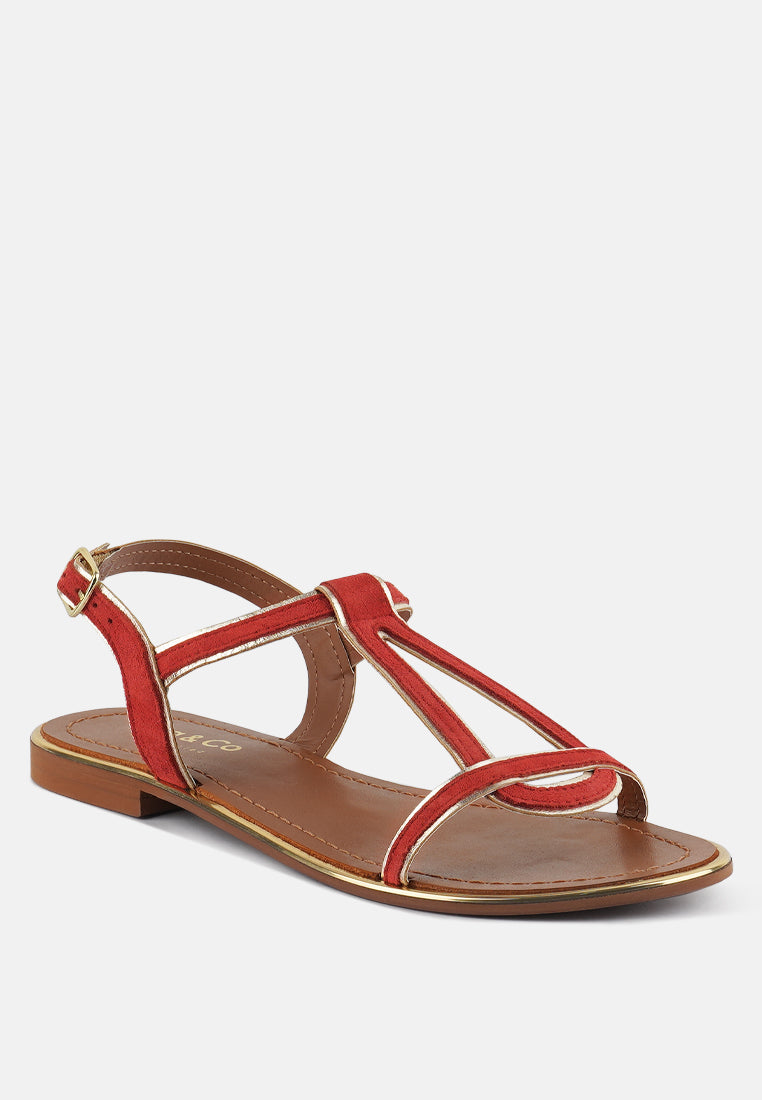 feodora flat slip on sandals#color_red