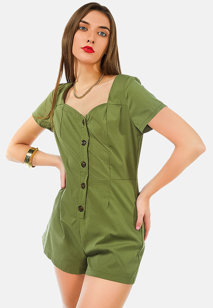 fair play button-up romper#color_green