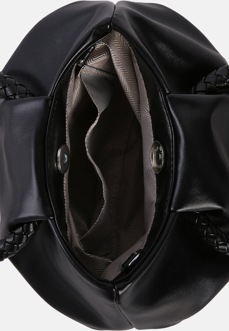 black soft handbag#color_black