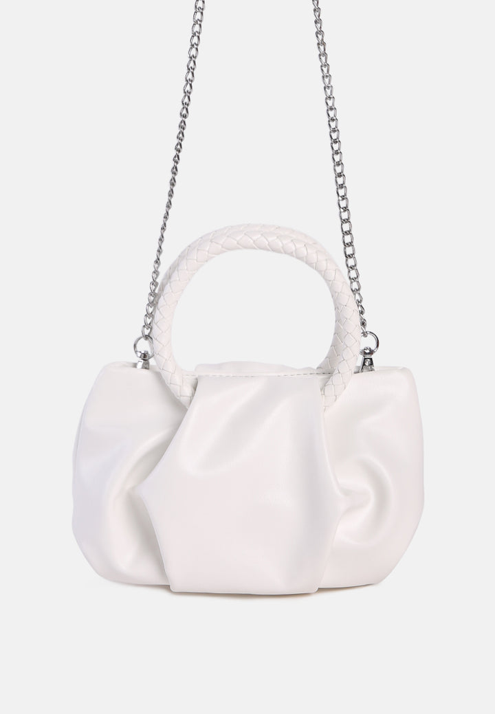 soft handbag#color_white