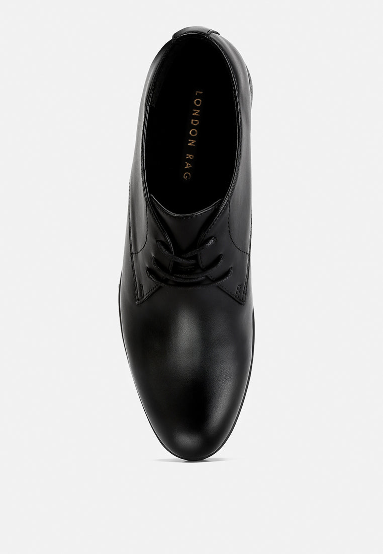 men's minimalist derby shoes by rag#color_black