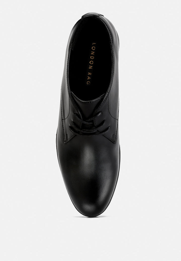 men's minimalist derby shoes by rag#color_black