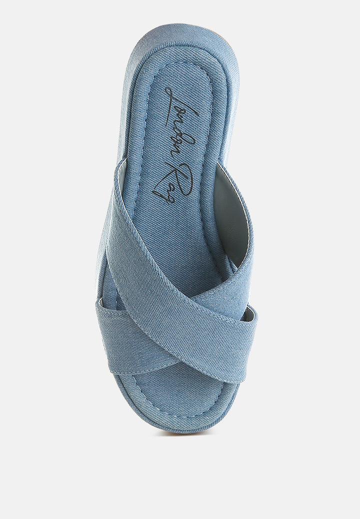 denim flatform slip ons by ruw#color_denim