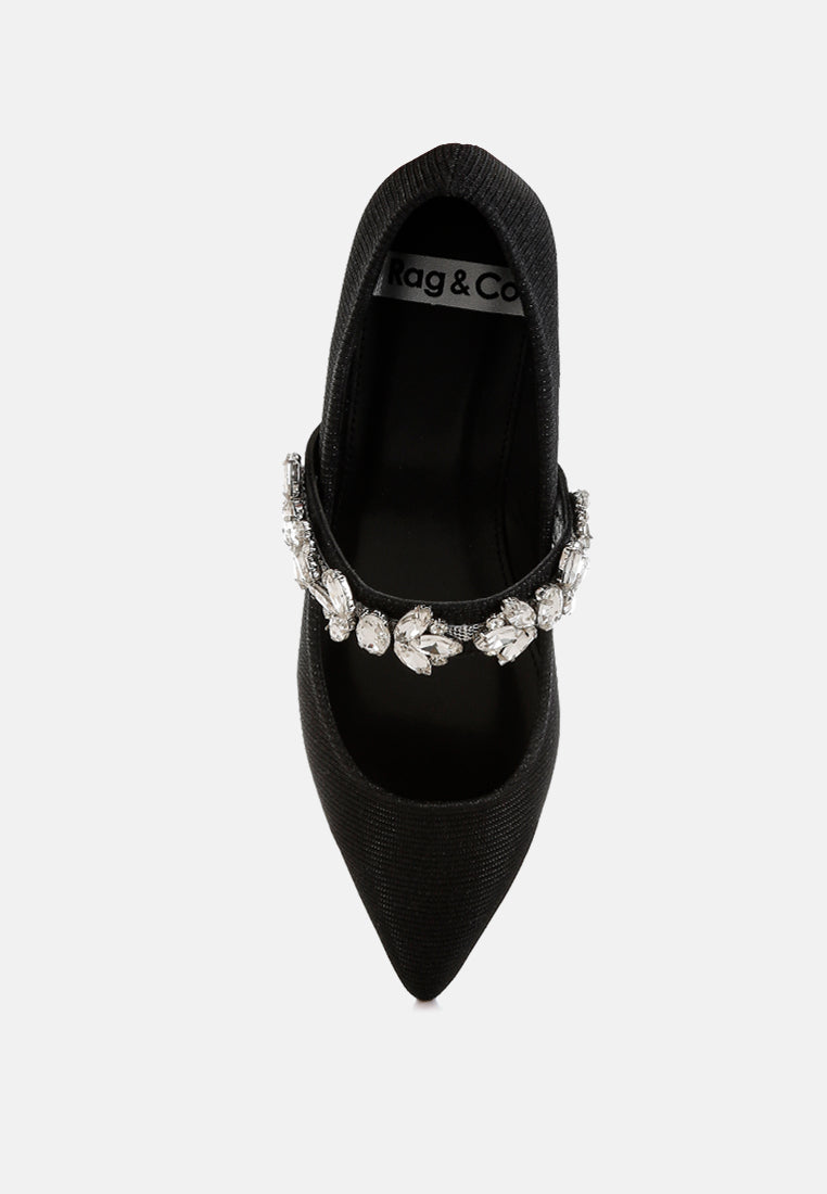 flavia broche de diamantes bailarinas con purpurina#color_black
