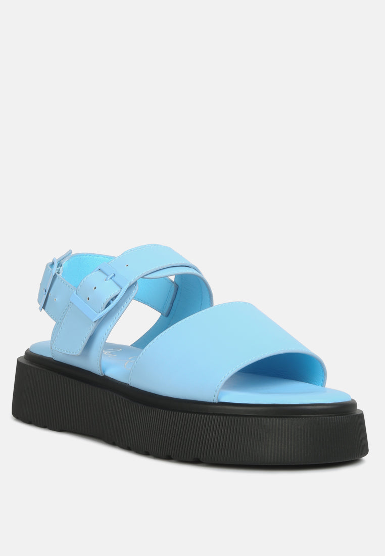 gladen pin buckle platform sandals by ruw#color_blue