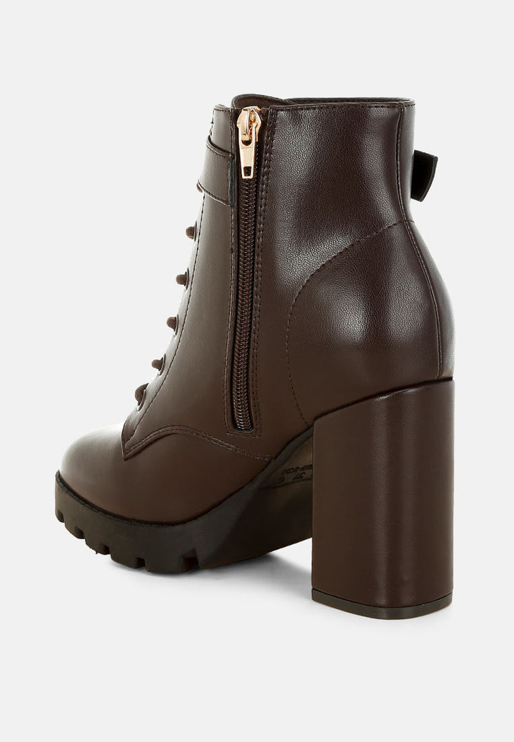 grahams faux leather lace up boots#color_brown