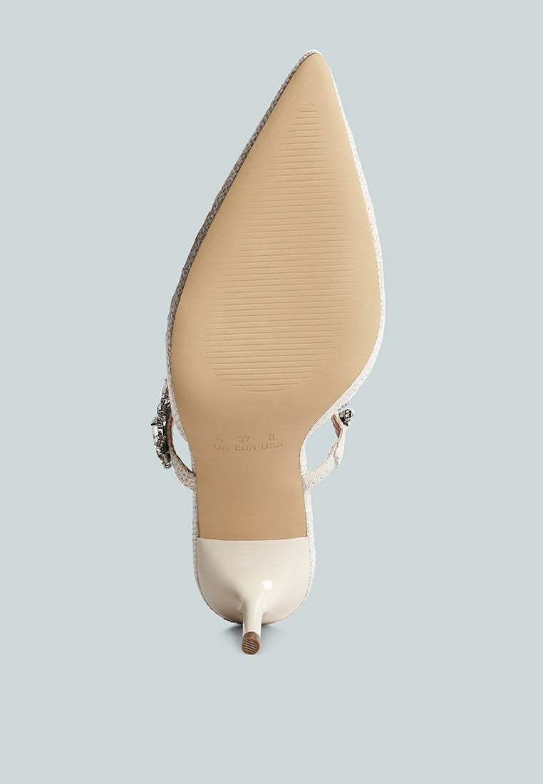 DSM Greta White Platform Heel Women's High Heels - Rowland Heights main image 1