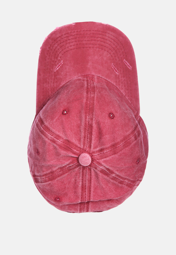 baseball cap#color_pink