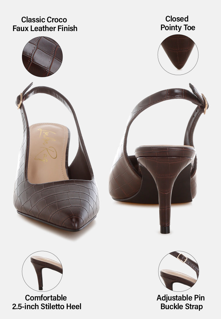halins pointed toe slingback heels by ft#color_brown