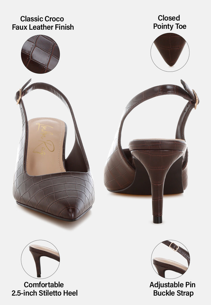 halins pointed toe slingback heels by ft#color_brown