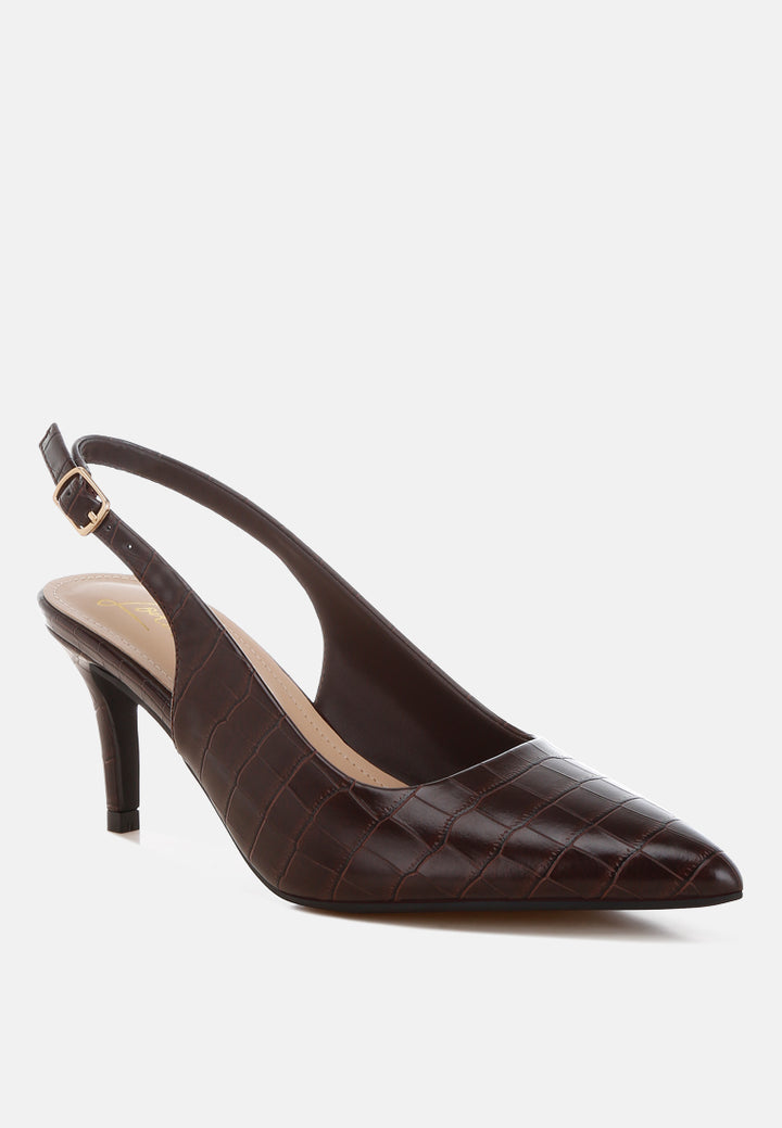 halins pointed toe slingback heels by ft#color_brown